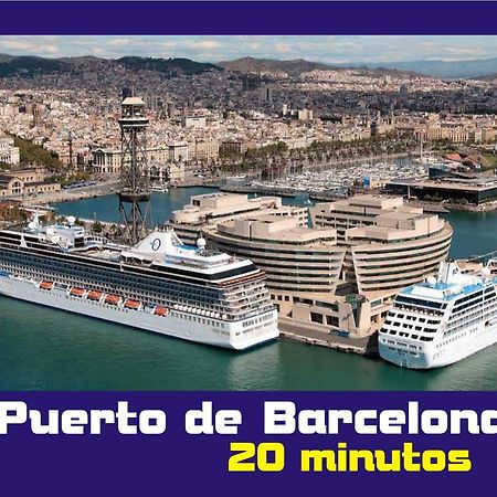 Atico Terraza, Airport-Bcn, Puerto-Cruceros Aparthotel Viladecáns Kültér fotó
