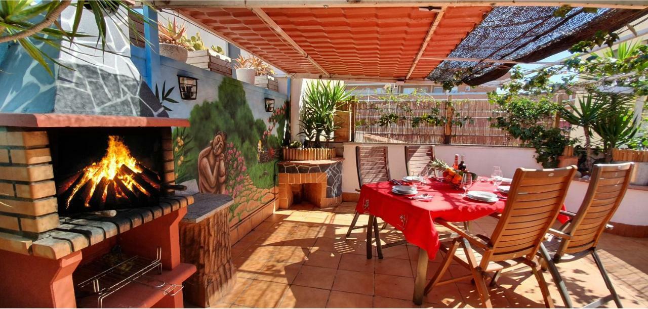 Atico Terraza, Airport-Bcn, Puerto-Cruceros Aparthotel Viladecáns Kültér fotó